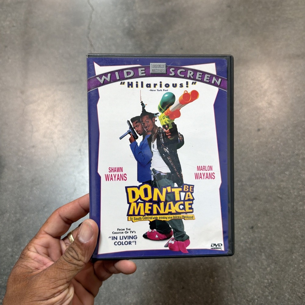 Don't Be A Menace To South Central While Drinking Your Juice In The Hood DVD